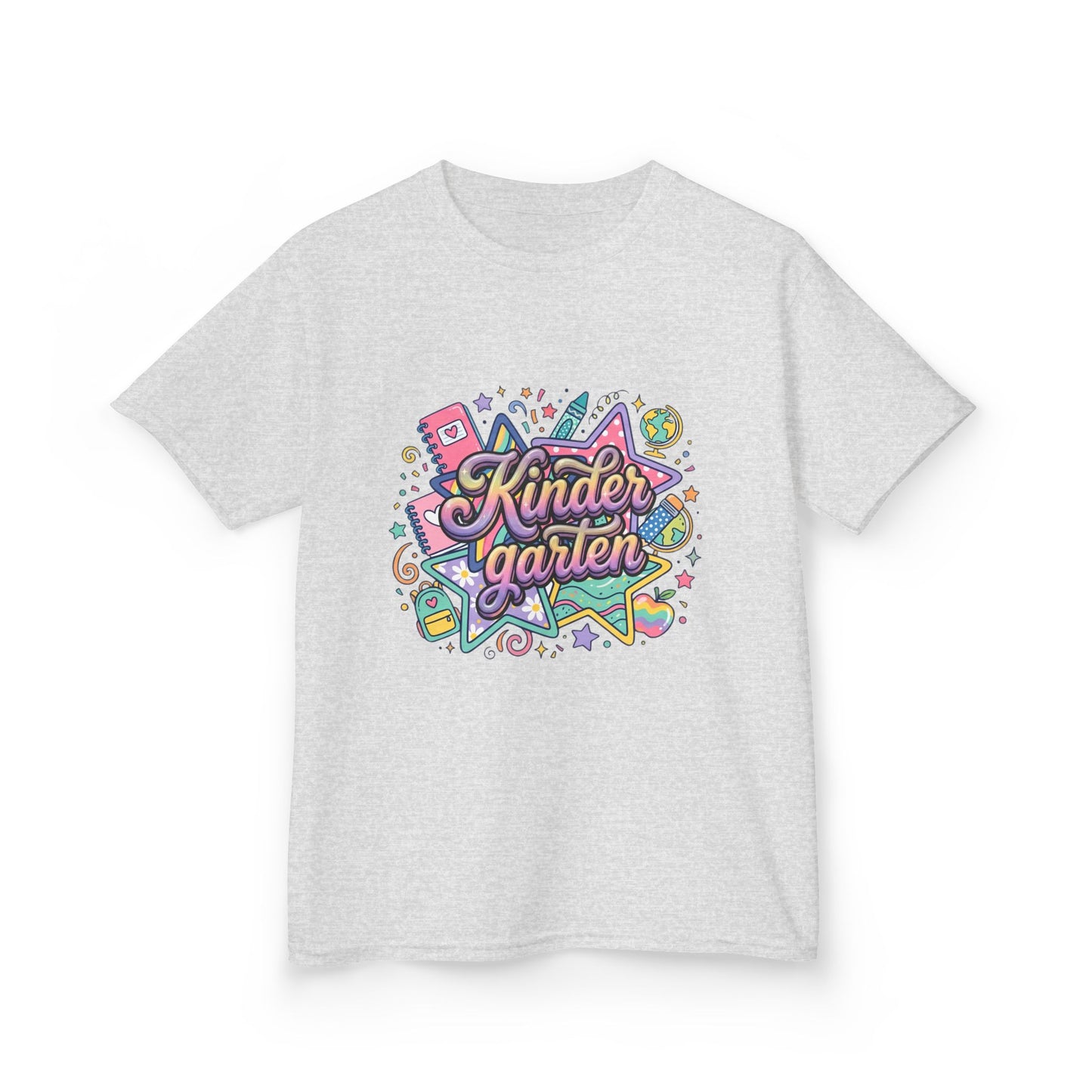Kindergarten Kids T-Shirt — Colorful Back-to-School Design