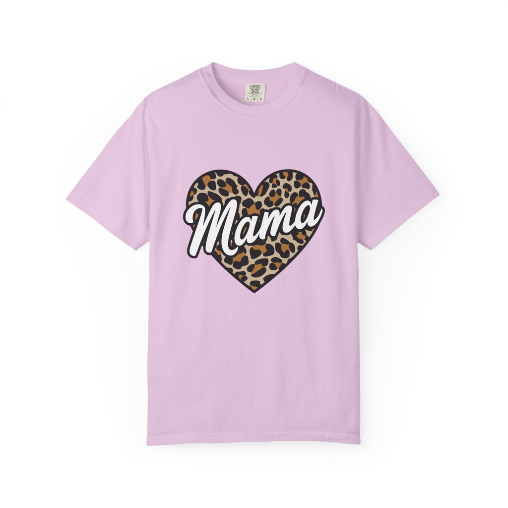 Mama Leopard Heart T-Shirt