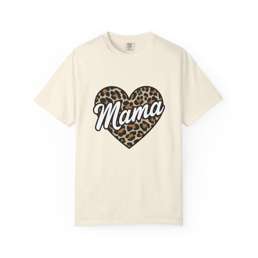 Mama Leopard Heart T-Shirt