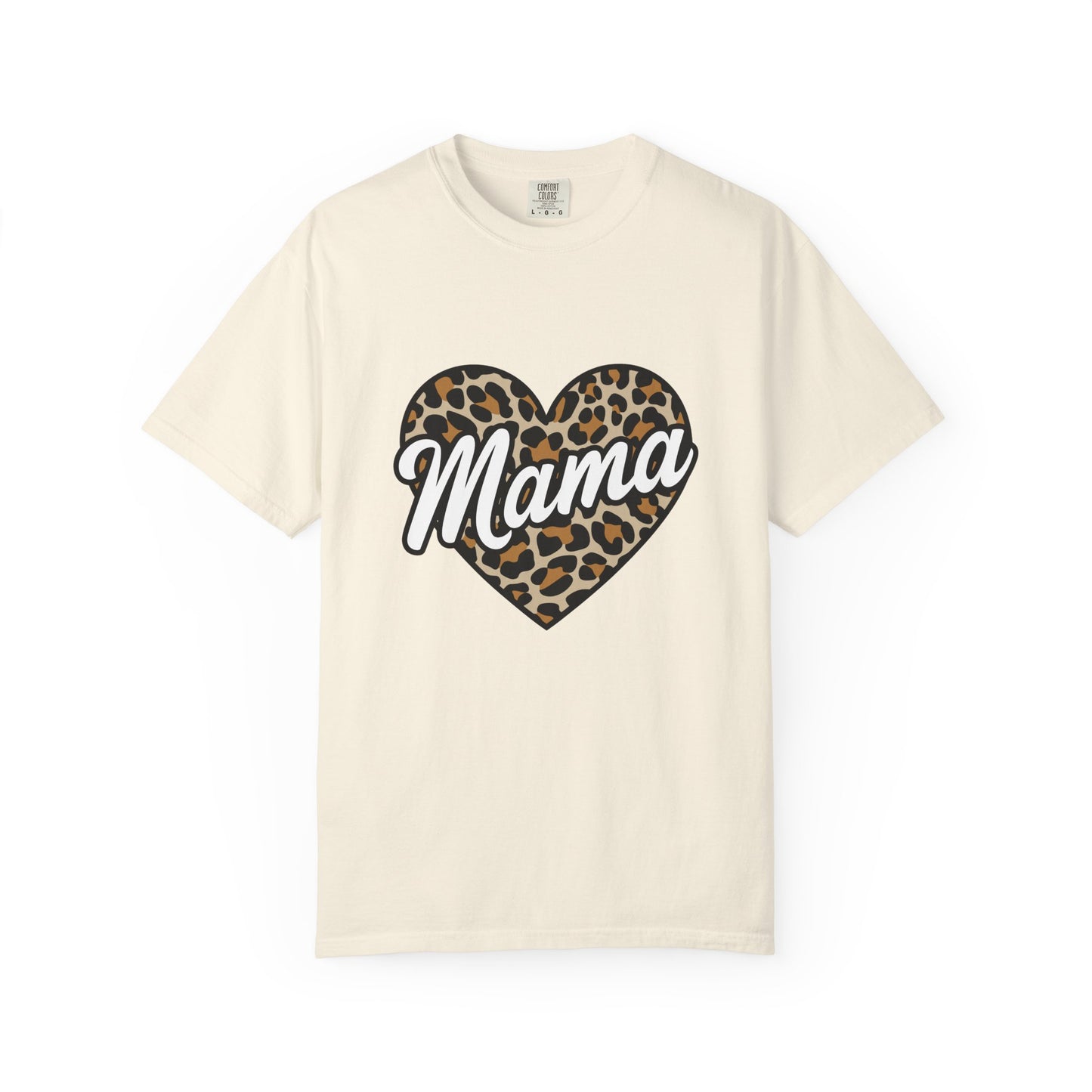 Mama Leopard Heart T-Shirt